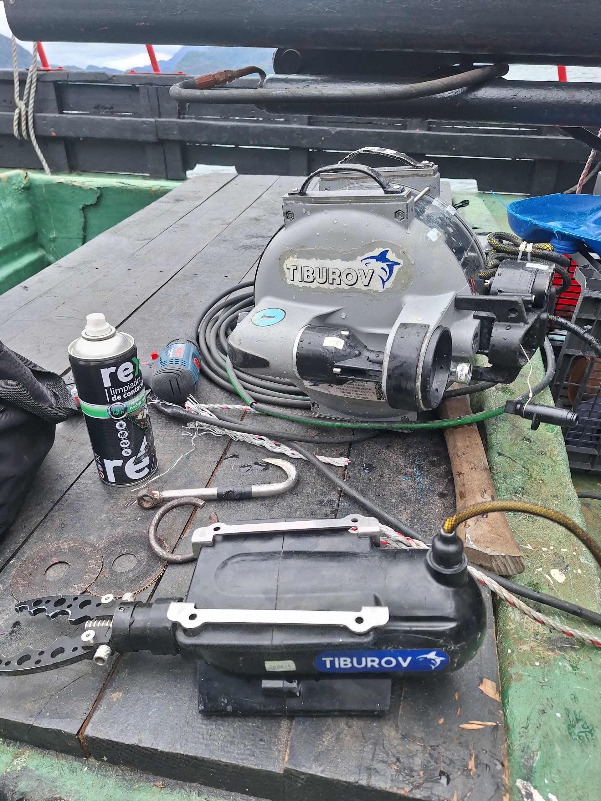 Operaciones ROV — Tiburov Robótica Submarina