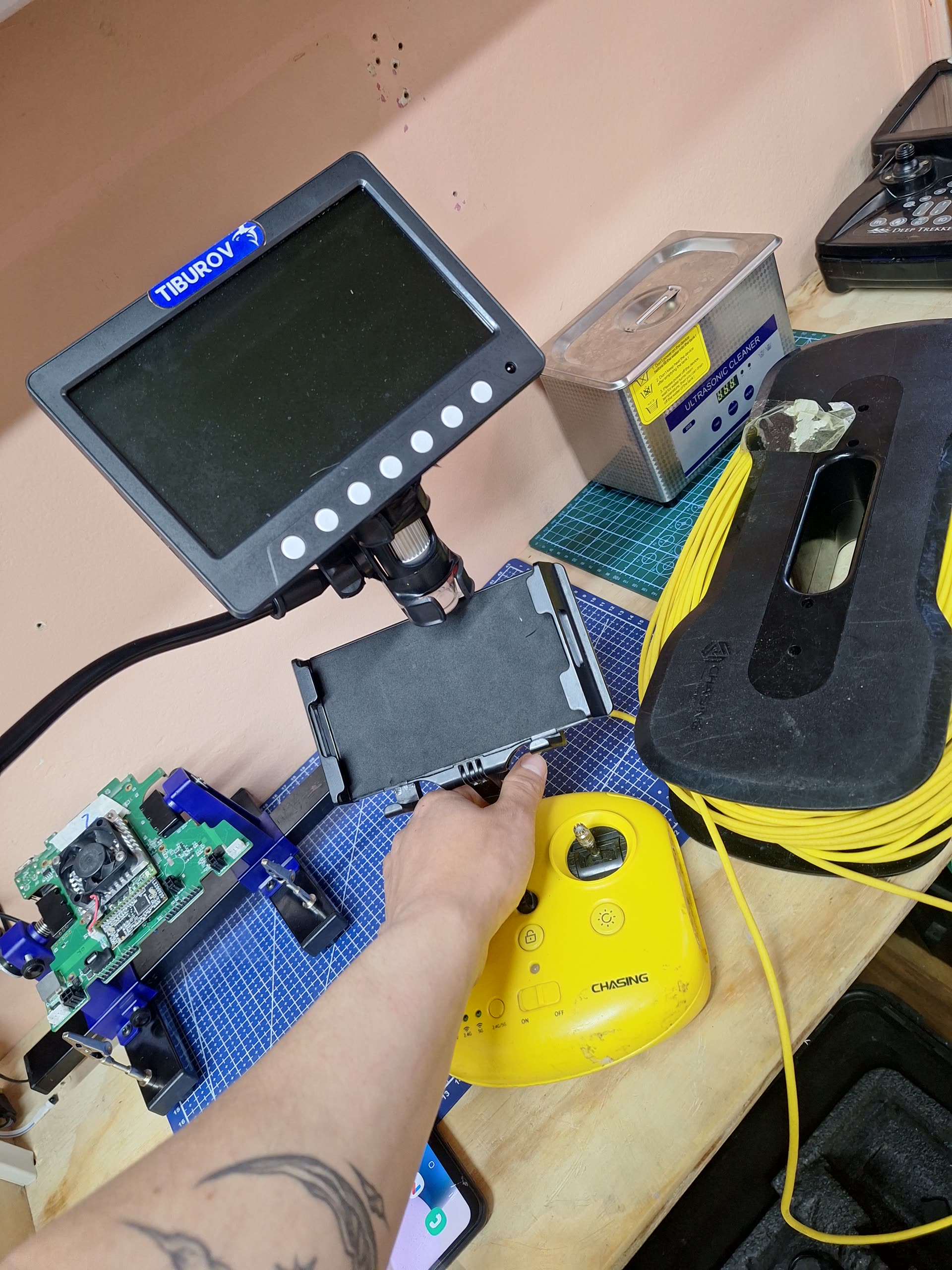 Reparaciones — Tiburov Robótica Submarina